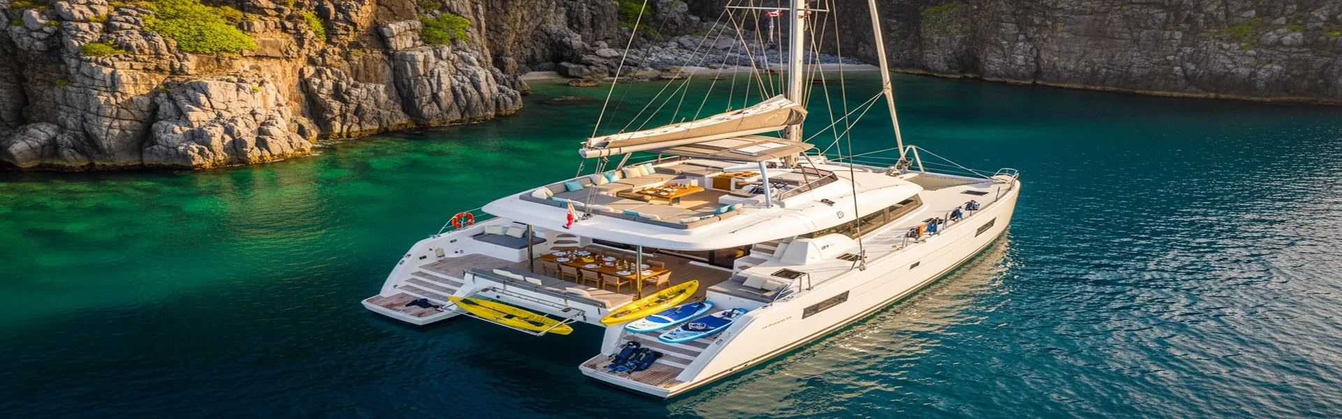 Premium yacht exploring remote Komodo islands on extended private cruise