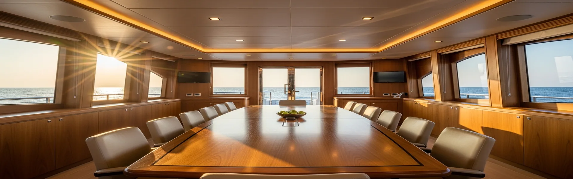Luxury corporate retreat venue on private charter yacht in Komodo