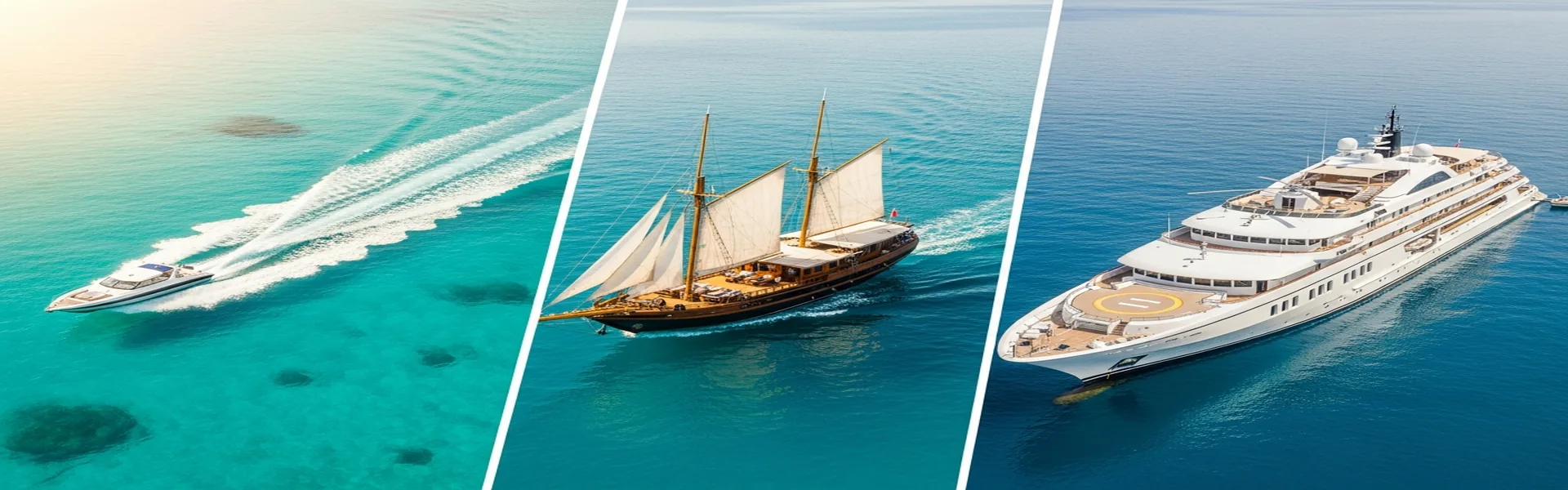 Various cruise options and fleet available for Komodo private charter